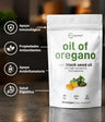 Aceite de Orégano con Aceite de Semilla Negra - 300 Cápsulas